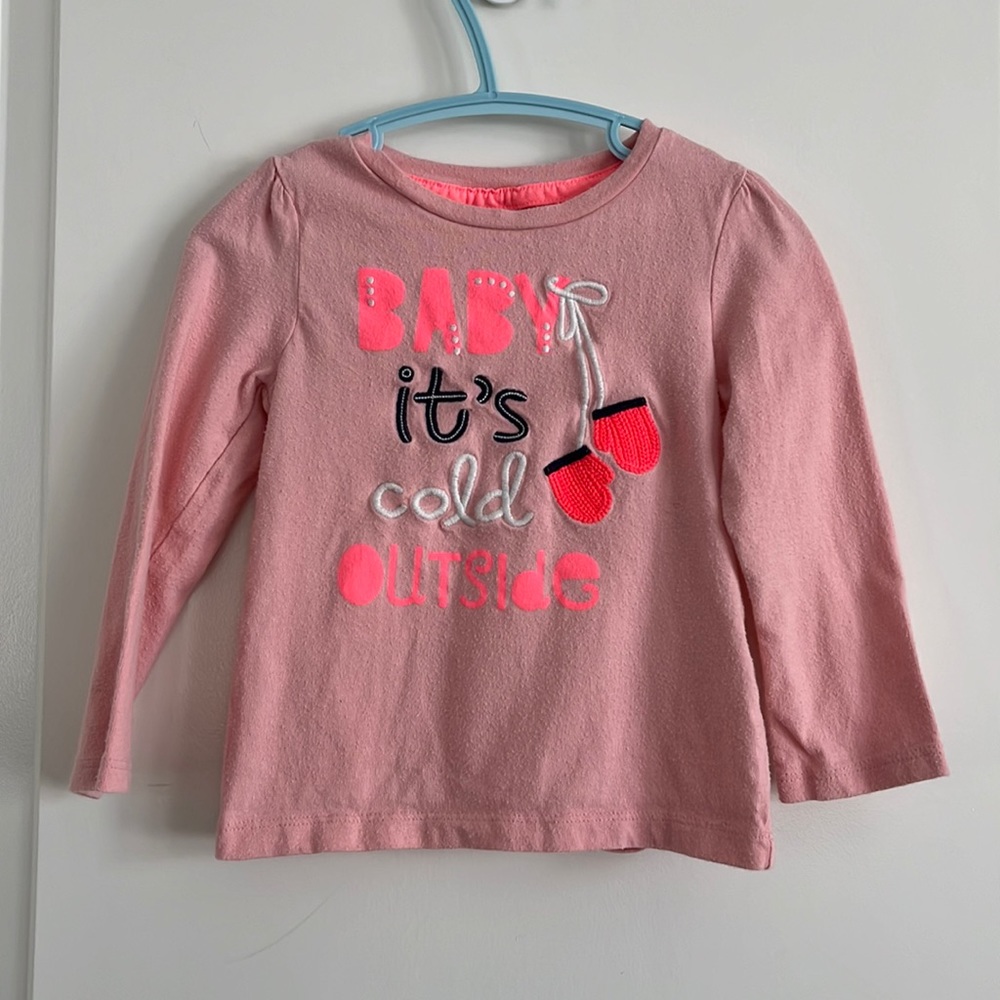 Gymboree graphic long sleeve top size 2t